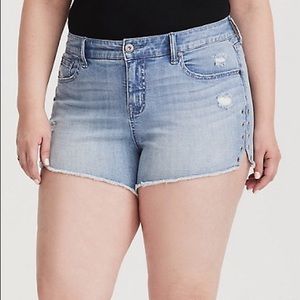 Torrid Shorts with Grommets